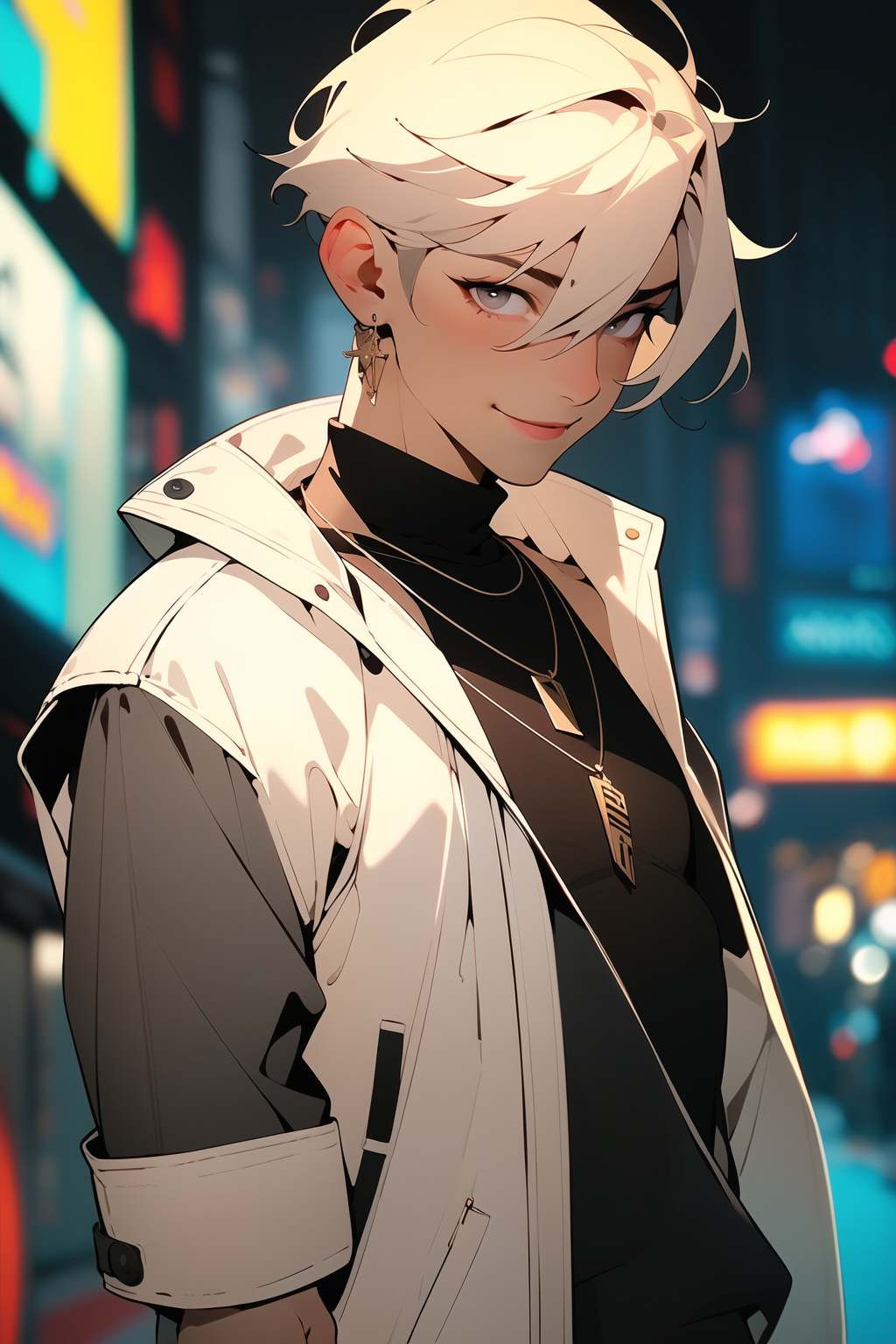 10230-2819607943-masterpiece,(masterpiece, top quality, best quality),(((flat color))),1boy, male focus, jewelry, solo, white hair, looking at vi.png
